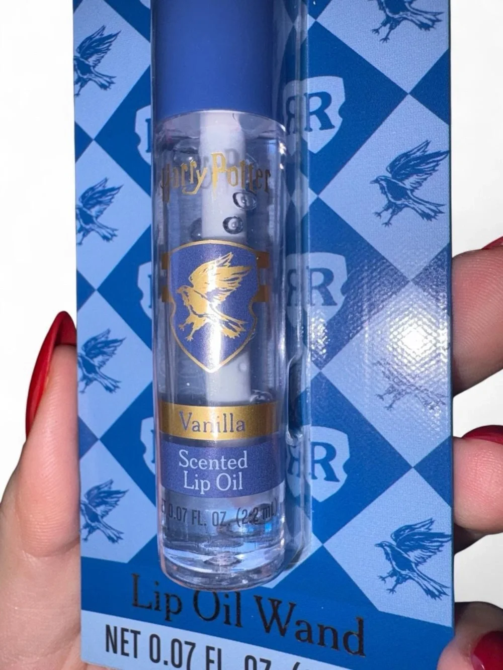 ✨ BRAND NEW Harry Potter Ravenclaw Lip Oil Wand - Vanilla Scented